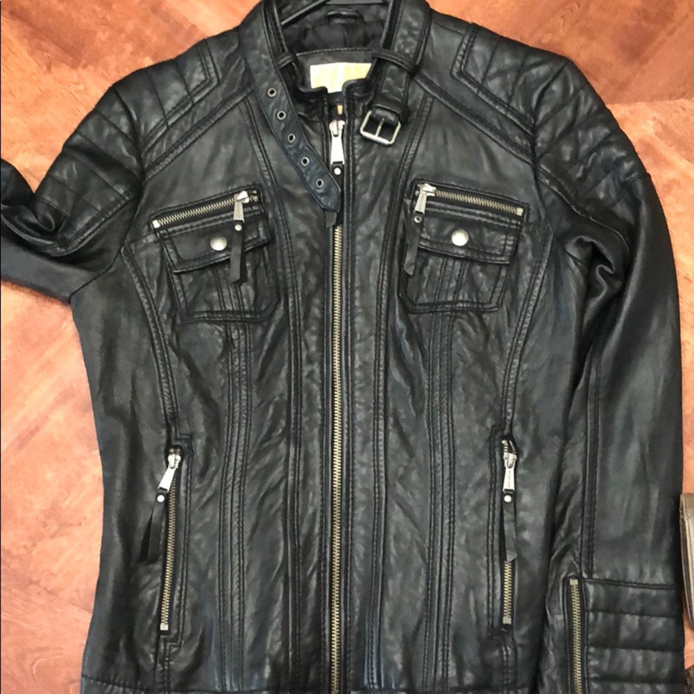 Michael Kors Leather Jackets